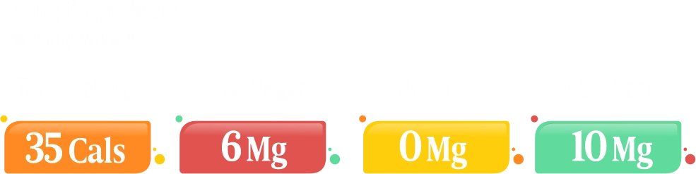 Zupy Cool Balance Nutrition Facts